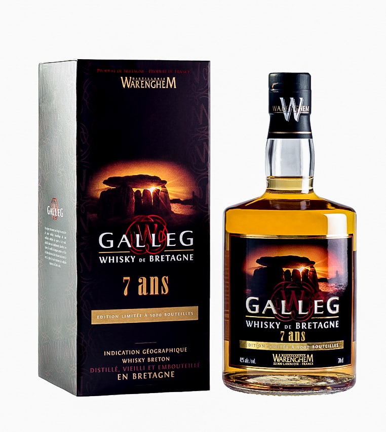 Galleg le whisky breton de 7 ans d'âge